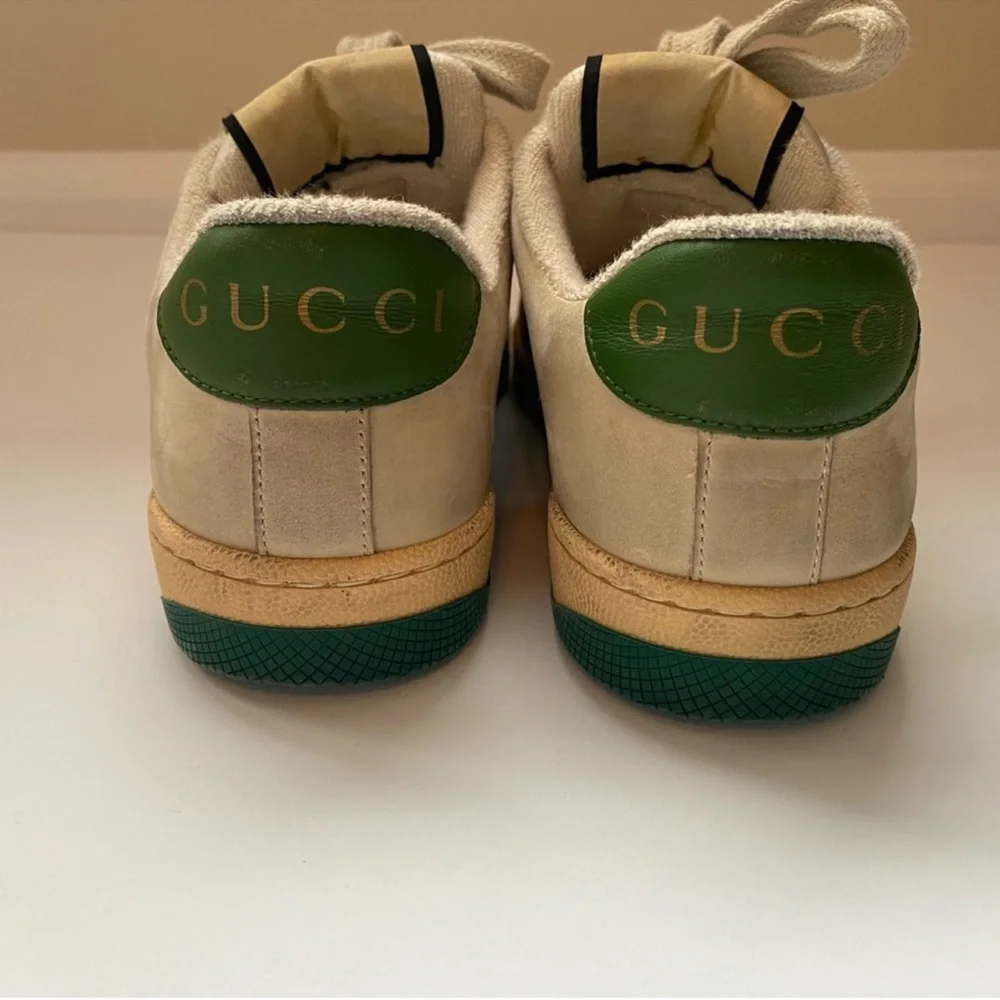 Gucci screener Sneakers with Red and Green Accents - Picture 8 of 10